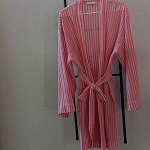 ROSEANNA PARIS..RARE FIND! SWIM ROBE..SIZE 40